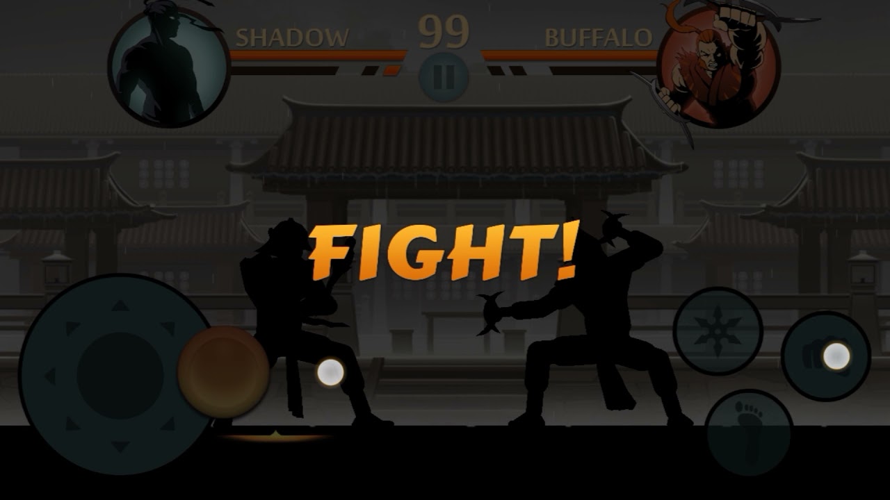 Shadow VS Buffalo | Hermit | Bodyguards | Shadow Fight 2