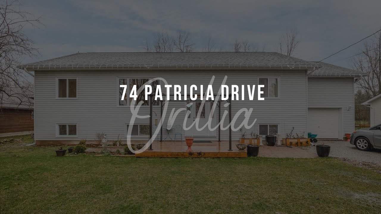 74 Patricia Drive, Orillia YouTube