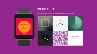 WearFaces - How-To download and import a watchface pack screenshot 1