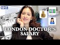 How much money i earn as a doctor in london  my payslip revealed