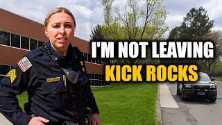 Female Sergeant’s Power Trip Backfires Intimidation Fails & Cops Walk of Shame | 1st Amendment Audit