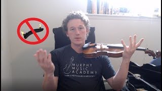 How to Play Violin Without a Shoulder Rest (and why you should care)