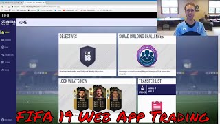 How to Start Trading on the Web App FIFA 19 screenshot 5