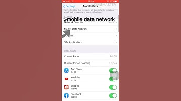 (Unifi mobile)setting APN pada iphone