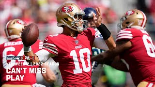 Jimmy G Leads TD Drive After Replacing Injured Lance