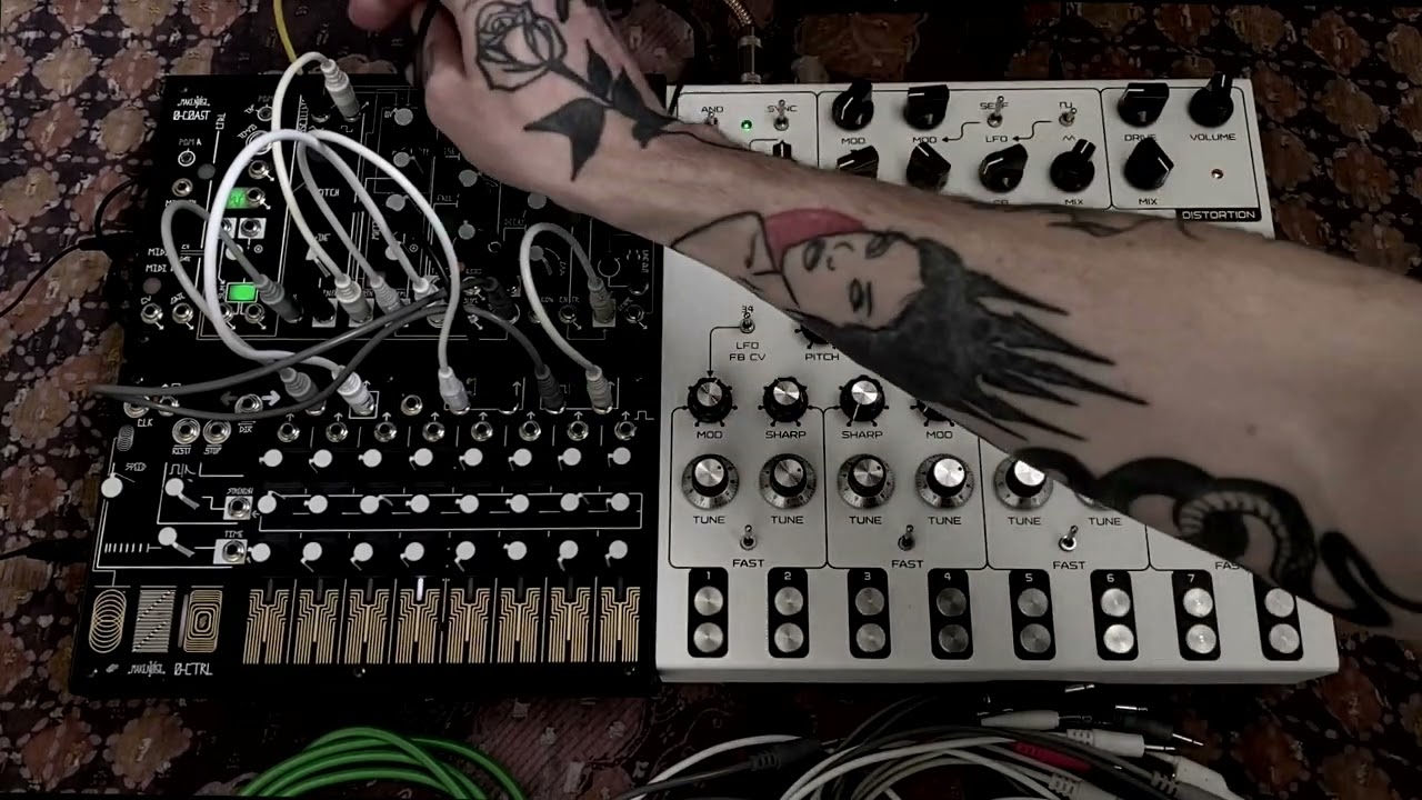 Make Noise 0-Coast / 0-CTRL and LYRA-8: 1st Improv