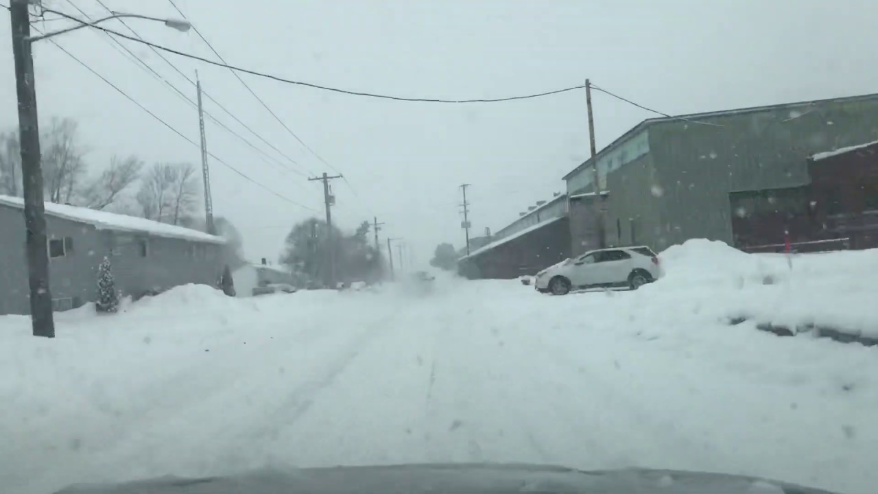 Snow in Wisconsin YouTube