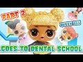 Queen Bee Goes to Dental School Part 2! Help Her Pass Her Big Dentist Test!