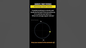 Find Average Angular Velocity? #physics #2025 #shorts