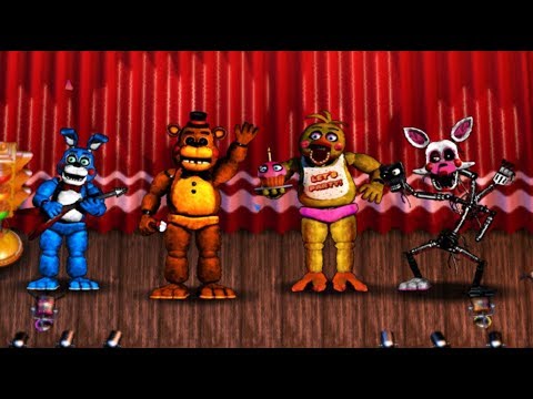 FNAF6 Mod) New! Classic Toy Animatronics - FFPS 