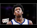 Did the Warriors make the right choice by drafting James Wiseman with the No. 2 pick? | First Take