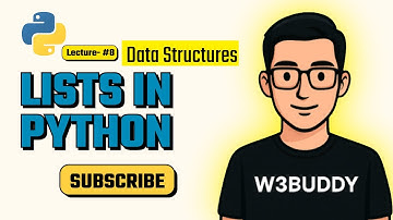 Lists in Python Explained | List Methods, Operations, Slicing & Comprehensions (Part 8)