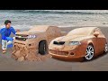 रेत कला वाहनों खिलौना Sand Art Vehicles Khilona Funny Comedy Video हिंदी कहानियां Hindi Kahaniya