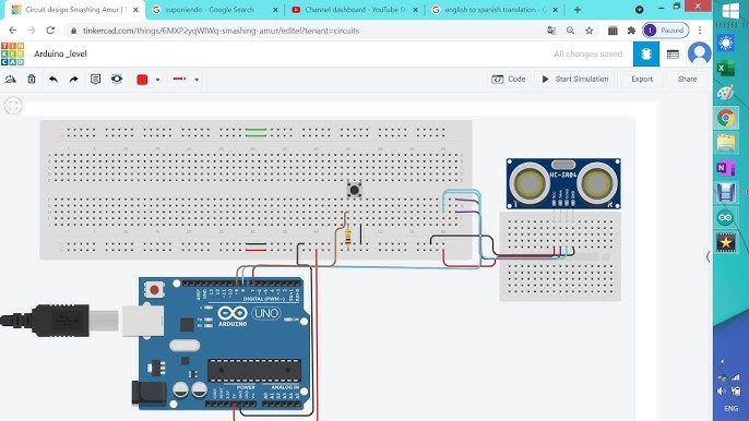 Simple Arduino Program Ultrasonic Sensor Hc Sr04 And How