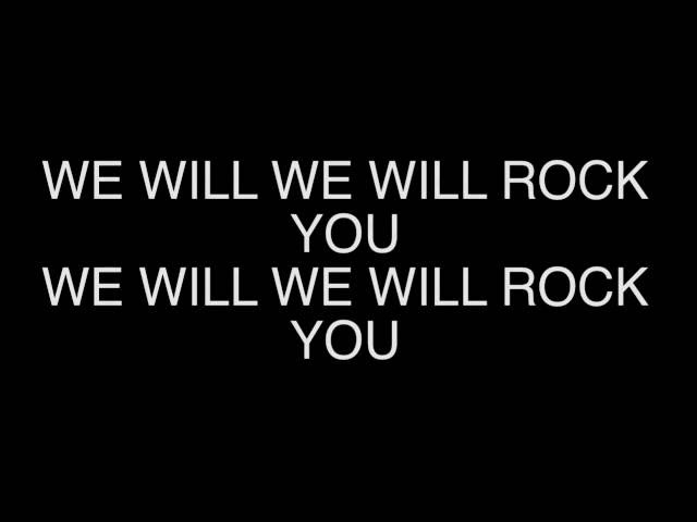 Nickelback - We Will Rock You