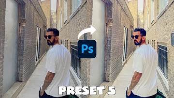 Natural & Clean Look Preset #5 Photoshop Color Grading | Complete Tutorial ✅