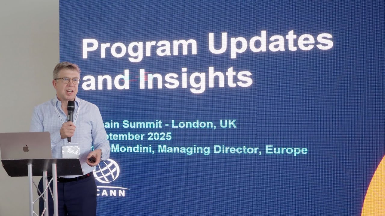 Inside the New gTLD Round: Updates & Strategic InsightsPresenter: Christopher Mondini, ICANN