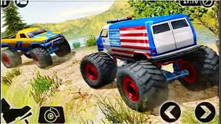 Offroad Monster Truck Driving Trials Game || Android Gameplay #2 screenshot 3