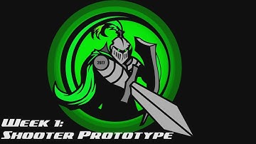 Week 1: Shooter/Catapult Prototype