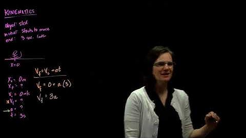 Forces and Motion Example Problem  - kids in sled (basic)