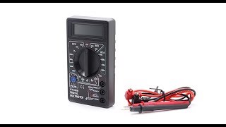 Digital Multimeter DT-830B REVIEW TESTING