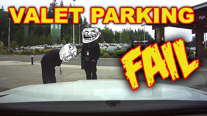 Valet Driver Caught On Dashcam