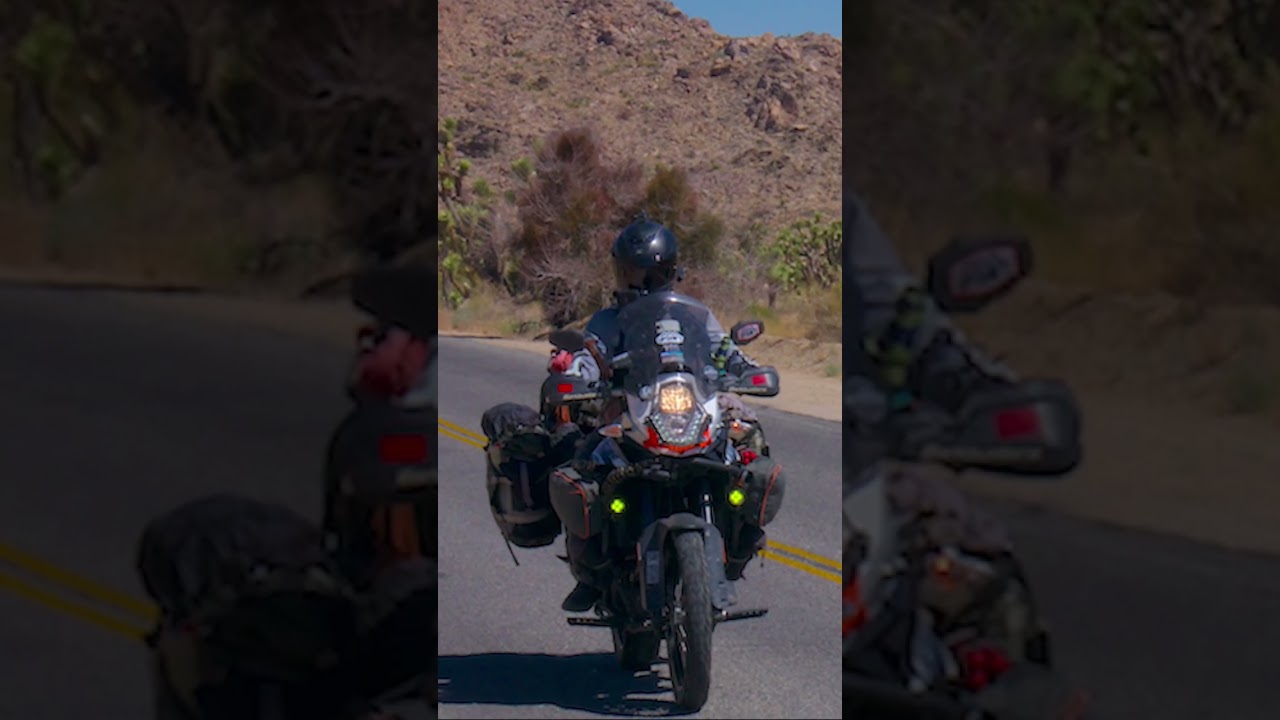 Joshua Tree National Park 2Up on a KTM 1190 Adventure R. 