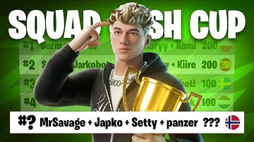 SQUAD CASH CUP QUALIFIERS ft. Panzer, Japko, Setty