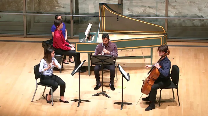 Elliott Carter: Sonata for Flute, Oboe, Cello, and...