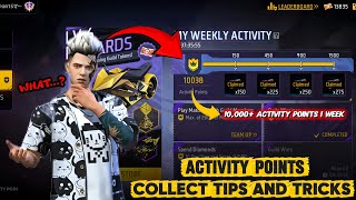 How To Collect Activity Points In Free Fire 🤔