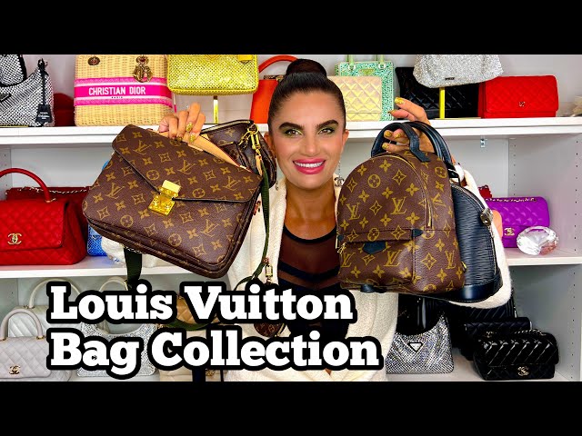 My entire Louis Vuitton handbag collection