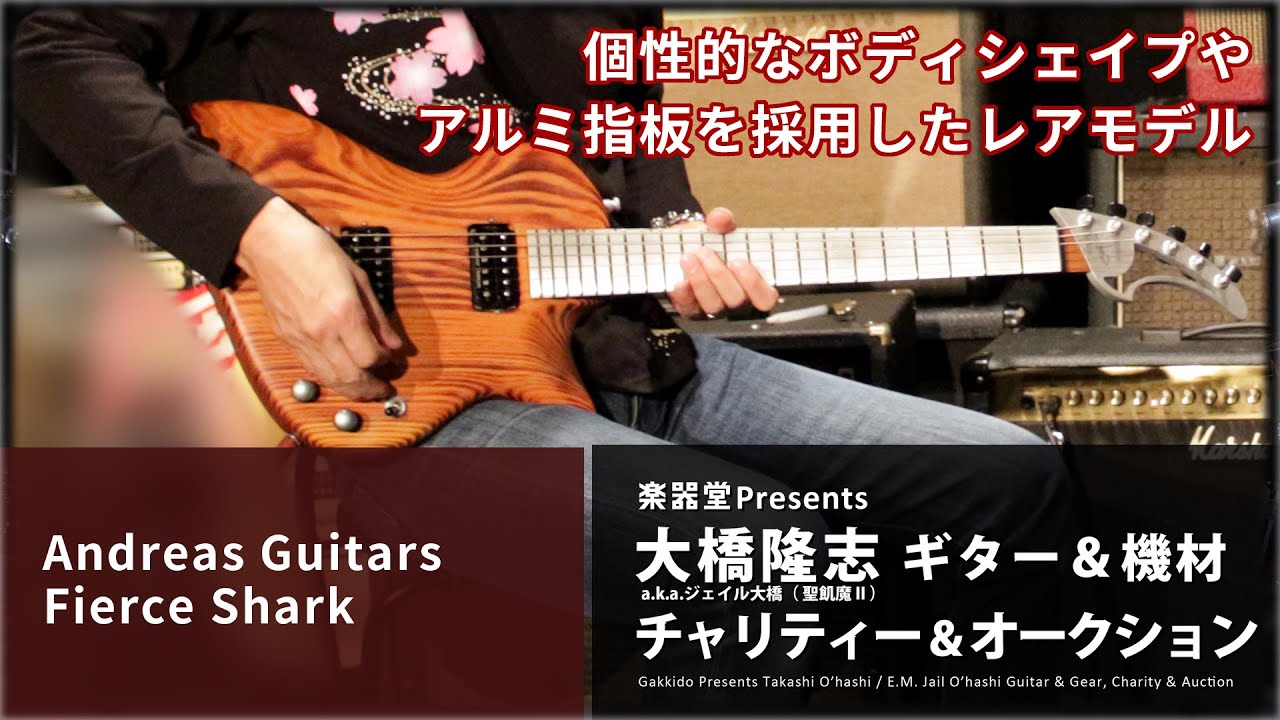 出品アイテム紹介動画] Andreas Guitar Fierce Shark (2000年製