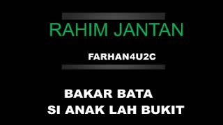 Sungai Korok Rahim Jantan Tanpa Vokal