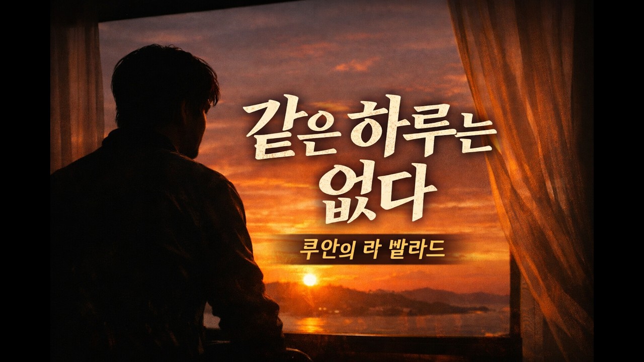한번뿐인 하루(최창호 작사)ㅣ오늘은 다시 오지 않는다ㅣ루안의 락발라드