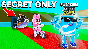 $0 to $1 TRILLION SECRETS ONLY CHALLENGE in Steal A Brainrot