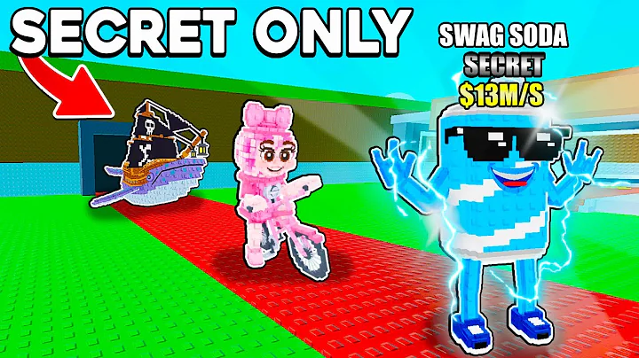 $0 to $1 TRILLION SECRETS ONLY CHALLENGE in Steal A Brainrot