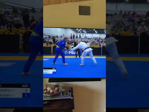 Did you catch it?? Here’s a sneak peek! 💪🥋 #BJJ #Worlds2024 #GratefulJourney