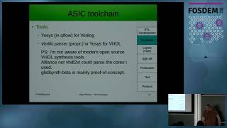 Celebrity The open source EDA tool chain for the Chips4Makers project Is an ASIC made with fully open source … Wealth