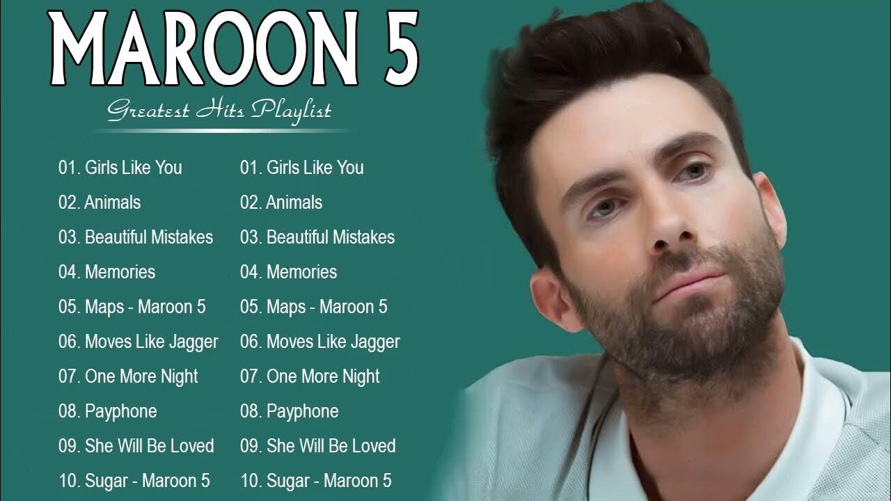 Maroon 5 Greatest Hits Full Album 2023 Best Songs Of Maroon 5