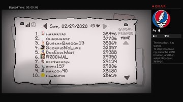 The Binding of Issac - Daily Run 3 of 5 win Streak