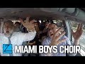 Yerachmiel begun  the miami boys choir carpool karaoke