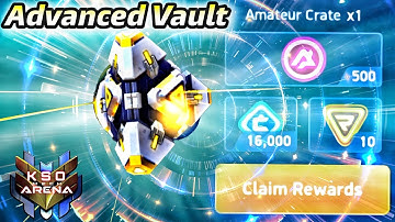 Mech Arena 🤩 Advanced Vault Crate Opening