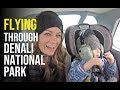 What is it like to FLY through DENALI NATIONAL PARK in Alaska? // RV to Alaska