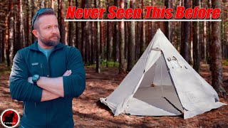 The Floor is a Tarp? BackCountryLite Mesa 3 - 4 Person Tipi Hot Tent - 🇺🇸