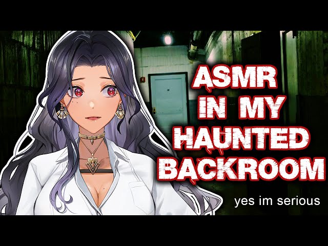 BINAURAL ASMR IN MY HAUNTED BACKROOM!😰👻 NOT CLICKBAIT!【NIJISANJI EN | Scarle Yonaguni】のサムネイル
