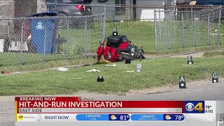 IMPD investigating hit-and-run crash on northeast side of Indianapolis