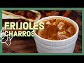 Frijoles CHARROS con cueritos y PATA de puerco