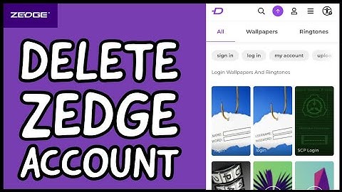 How to Delete Zedge Account? Close Zedge Account on Android 2024