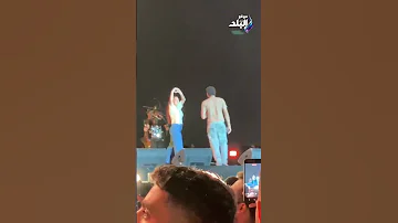 مهرجان العلمين الجديدة مايان السيد تفاجئ جمهوره ويجز 