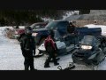 Last Day of Winter Snowmobile Ride to Goose Arm, Newfoundland and Labrador (by Peter Bull)